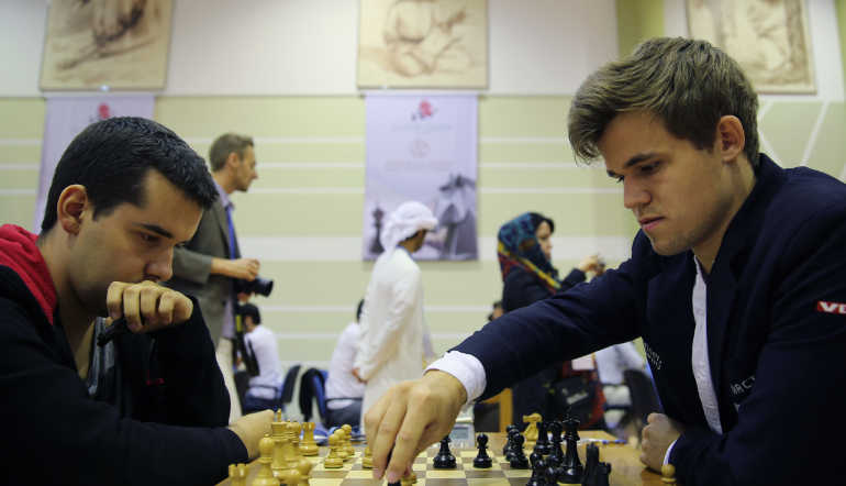 Carlsen contra Nepomniachtchi