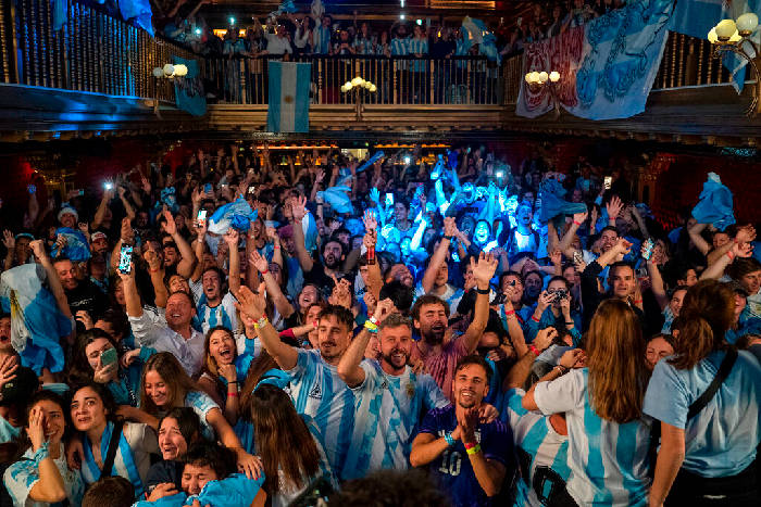 Argentina celebración Mundial 2022