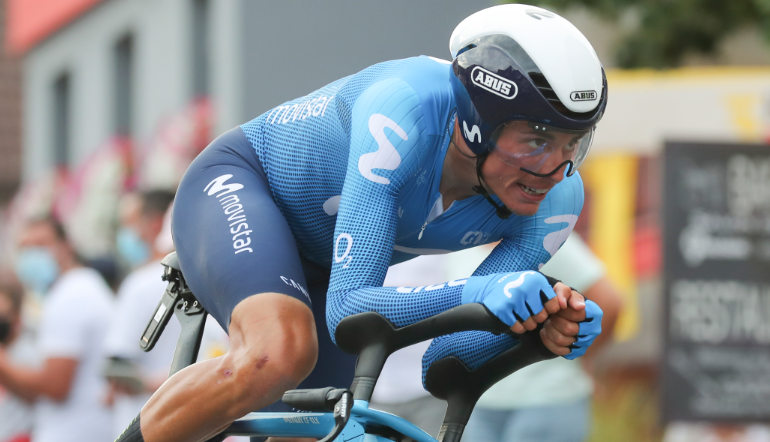 Enric Mas jefe de filas del Equipo Movistar en La Vuelta