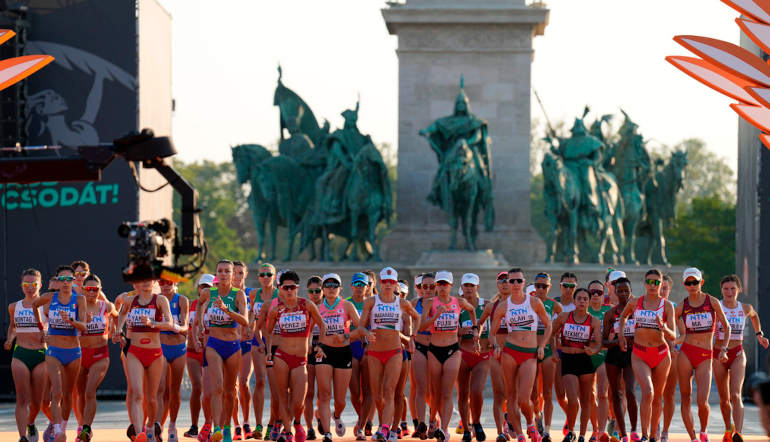 Medalla de oro femenina marcha atletica mundial