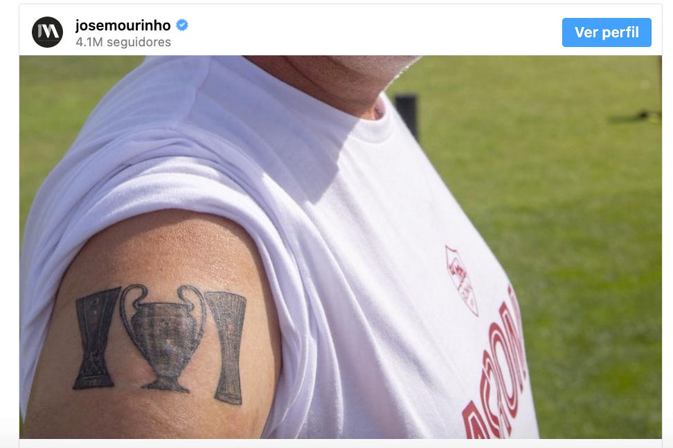 Mourinho Tatoo