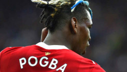 Paul Pogba en el Manchester United