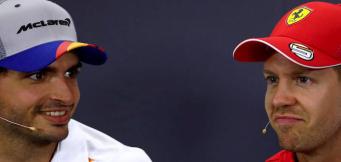 Carlos Sainz en Ferrari 