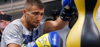 Entrenando para combates de boxeo