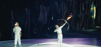 Inauguracion de los Juegos Olimpicos de Barcelona 1992
