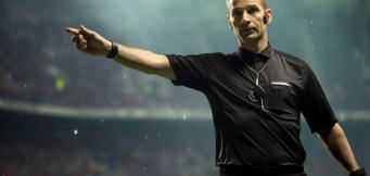 Tarjeta azul en el fútbol