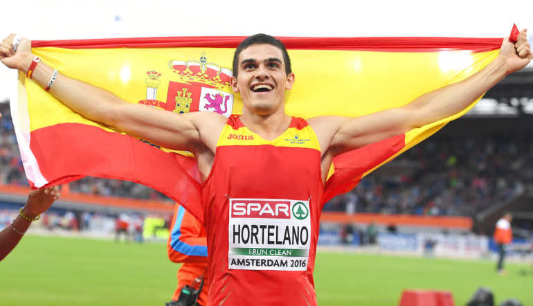 Bruno Hortelano palmares atletismo