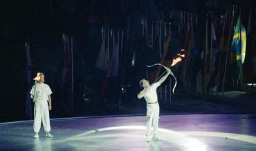 Inauguracion de los Juegos Olimpicos de Barcelona 1992