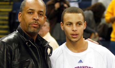 Stephen Curry y Padre